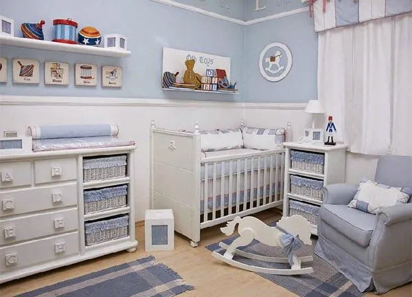 Dormitorio Para Bebes Varones : Colores-para-dormitorios-de-ninos ...