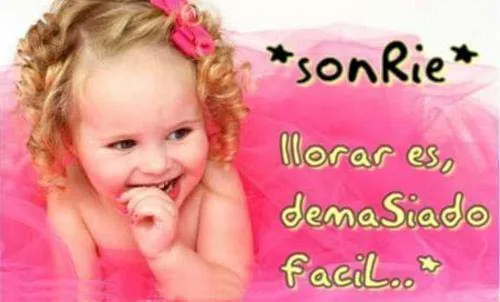 Fotos para facebook: Bebes lindos y tiernos con frases.