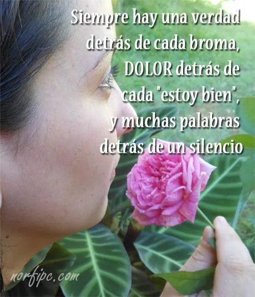 Fotos y frases sobre historias tristes de amor y dolor