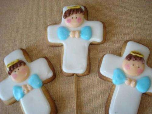 Galletitas decoradas para bautizo - Imagui