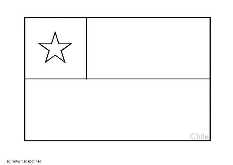 Mapa y Bandera de Chile para dibujar pintar colorear imprimir ... Mapa y Bandera de Chile para dibujar pintar colorear imprimir ...