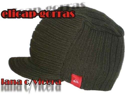 Fotos de gorro lana con vicera corta marca exoz,quisilver ...