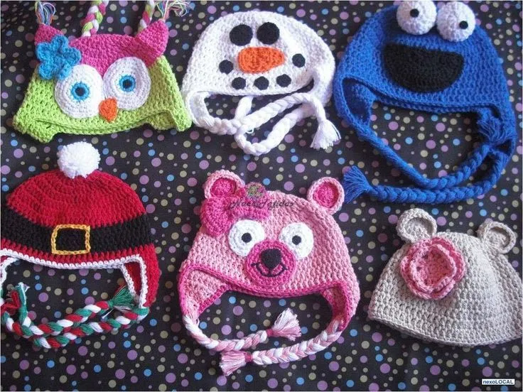 Fotos de Gorros Tejidos En Crochet Forma De Animales Nace Tejidos ...