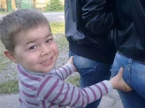Fotos graciosas de niños haciendo maldades y saliéndose con la ... Fotos graciosas de niños haciendo maldades y saliéndose con la ...