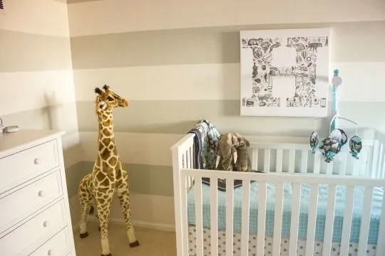 Decorar la habitación del bebé con Jirafas | Decoideas.Net Decorar la habitación del bebé con Jirafas | Decoideas.Net
