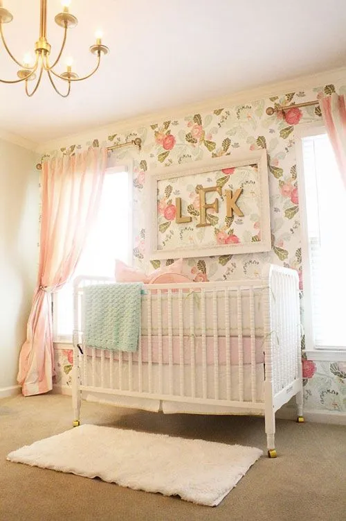 Como decorar una habitación de bebé niña | Decoideas.Net Como decorar una habitación de bebé niña | Decoideas.Net