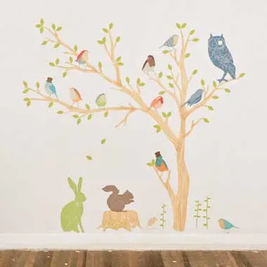 Fotos e ideas para pintar y decorar las paredes con arboles. | Mil ... Fotos e ideas para pintar y decorar las paredes con arboles. | Mil ...