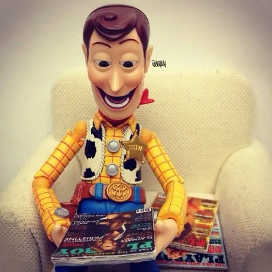 Fotos Inusitadas do Woody do Toy Story no Instagram | Criatives ...