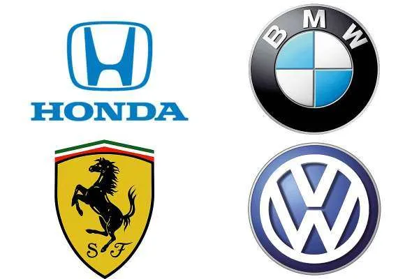 Logos y emblemas de las marcas de autos