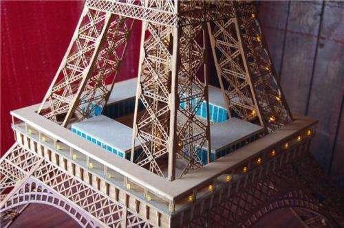 Fotos de Maqueta Torre Eiffel - Los Lagos - Fotos de Maqueta Torre Eiffel - Los Lagos -