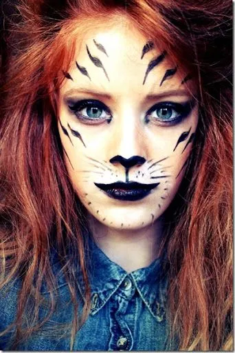 Fotos de maquillajes de tigre para disfraz
