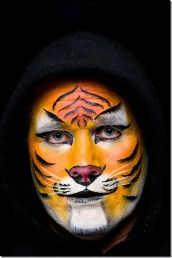 Fotos de maquillajes de tigre para disfraz | Todo Halloween Fotos de maquillajes de tigre para disfraz | Todo Halloween