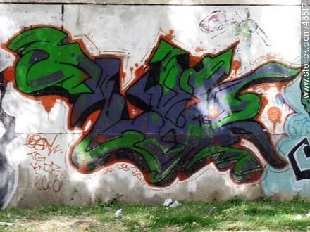 Fotos de muros grafiteados de la ciudad de Montevideo - Stonek ...