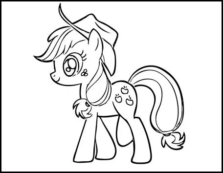 Marilu pony para pintar - Imagui