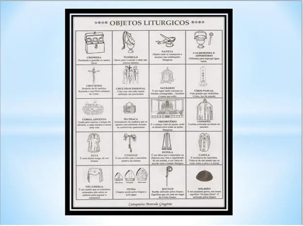 Fotos y nombres de objetos litúrgicos - Imagui