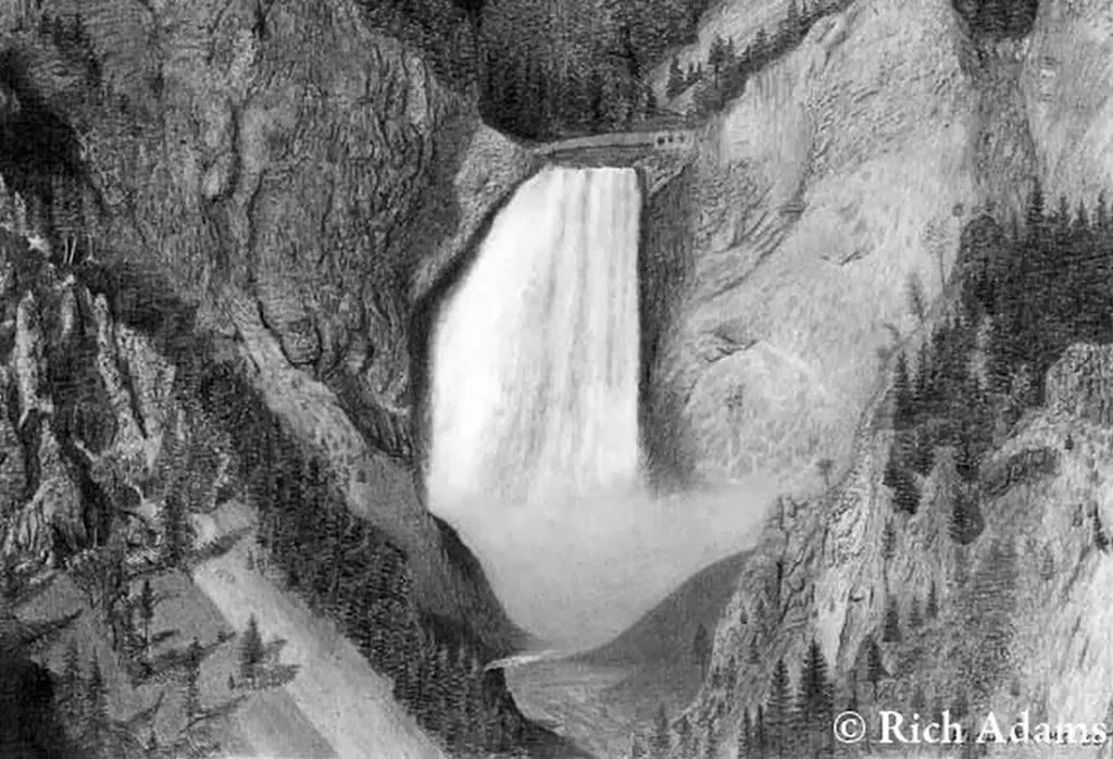 Fotos paisajes naturales a lapiz - Imagui