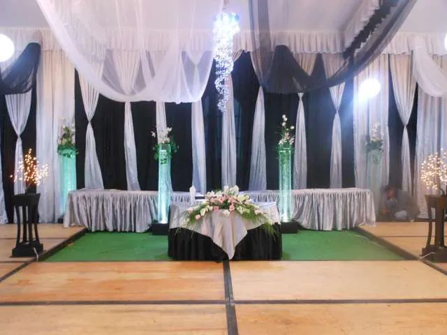 Fotos de Party Elegance Decoracion con velos, esferas, globos ... Fotos de Party Elegance Decoracion con velos, esferas, globos ...