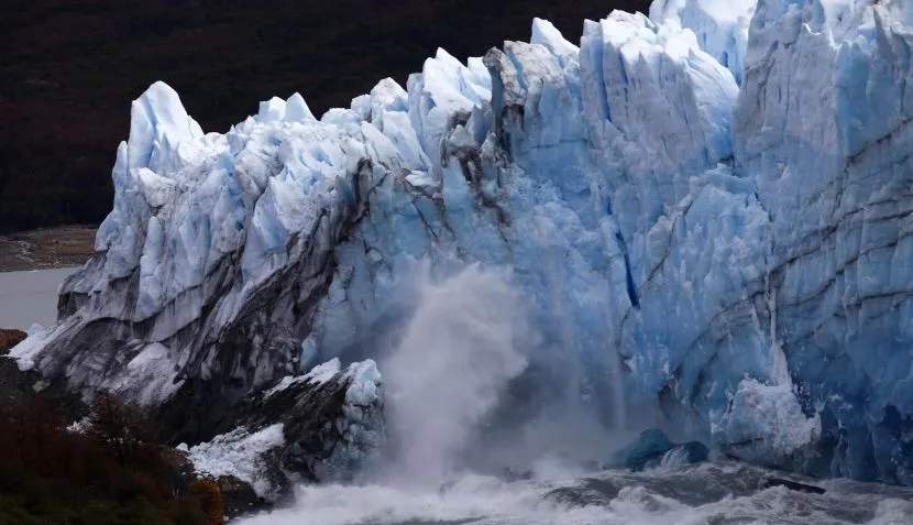 FOTOS: el popular glaciar Perito Moreno completó su ruptura sin ...