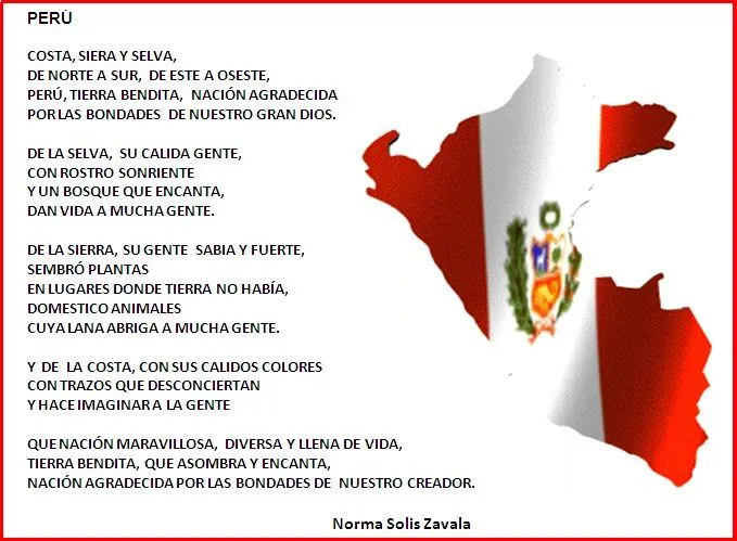 FOTOS, POSTALES Y POEMAS PARA TI: POEMA PERÚ FOTOS, POSTALES Y POEMAS PARA TI: POEMA PERÚ