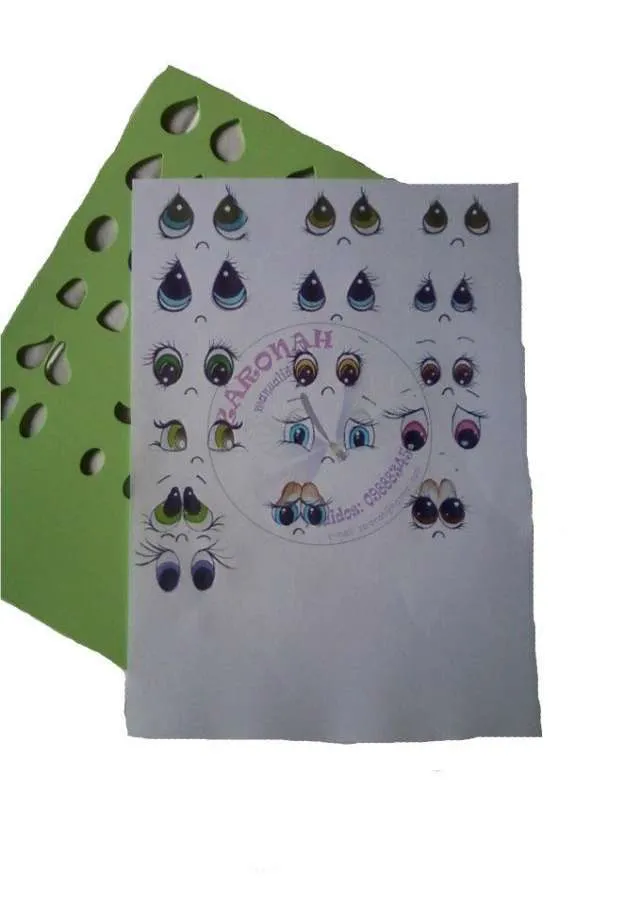 Muñecas fofuchas ojos - Imagui