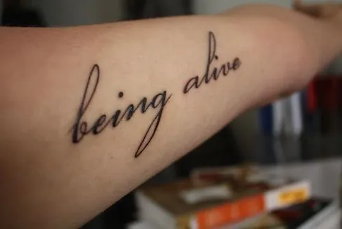 Fotos de Tatuajes con Frases Cortas | Tatuajes y Tattoos