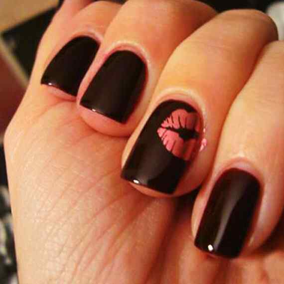 Fotos de uñas color negro – Black Nails – 45 Ejemplos | Decoración ... Fotos de uñas color negro – Black Nails – 45 Ejemplos | Decoración ...