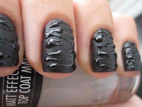 Fotos de uñas color negro – Black Nails – 45 Ejemplos | Decoración ... Fotos de uñas color negro – Black Nails – 45 Ejemplos | Decoración ...