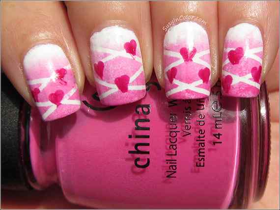 Fotos de uñas color Rosa – 42 nuevas imágenes – Pink nails ...