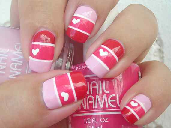 Fotos de uñas color Rosa – 42 nuevas imágenes – Pink nails ...