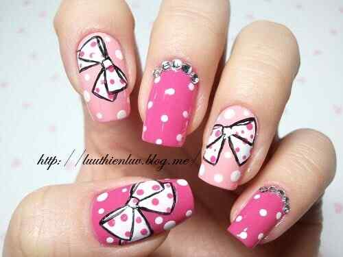 Fotos de uñas pintadas color rosa - 50 ejemplos - Pink Nails ... Fotos de uñas pintadas color rosa - 50 ejemplos - Pink Nails ...