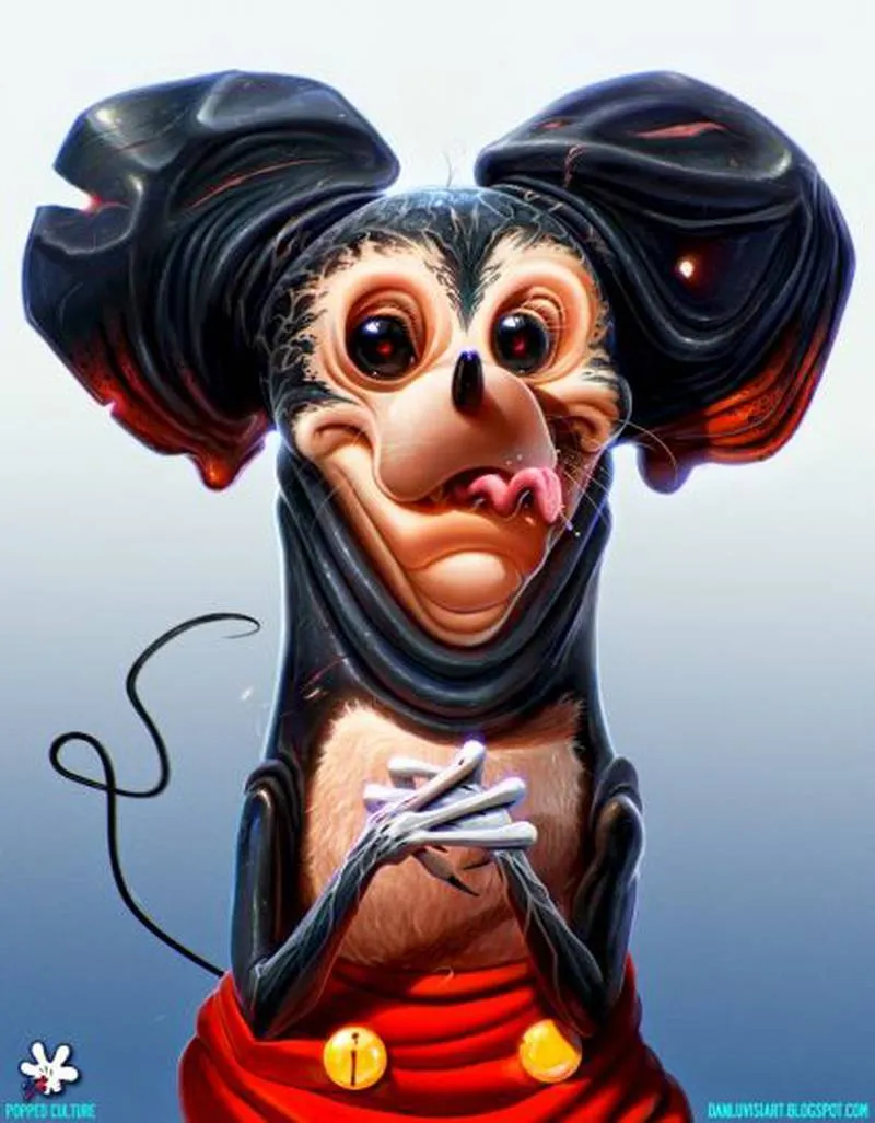 Fotos: Vean a Mickey Mouse y compañía en su versión más degenerada – Publimetro Chile Fotos: Vean a Mickey Mouse y compañía en su versión más degenerada – Publimetro Chile