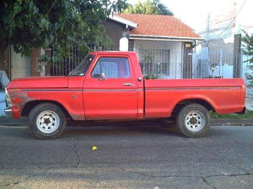 Fotos de VENDO CAMIONETA F100 MODELO 76 - Buenos Aires - Autos