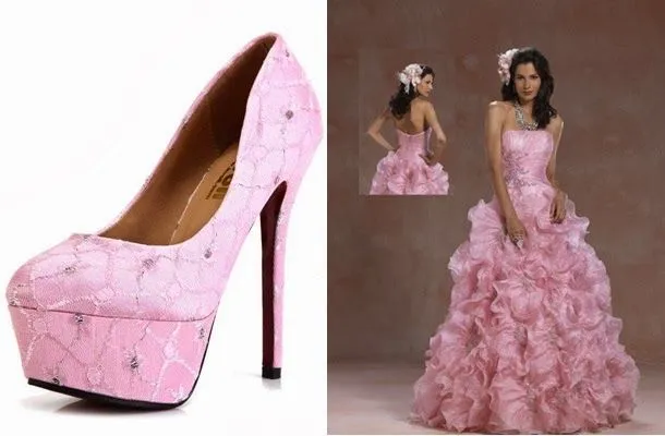 Fotos de vestidos de 15 años y zapatos | TODA MUJER ES BELLA
