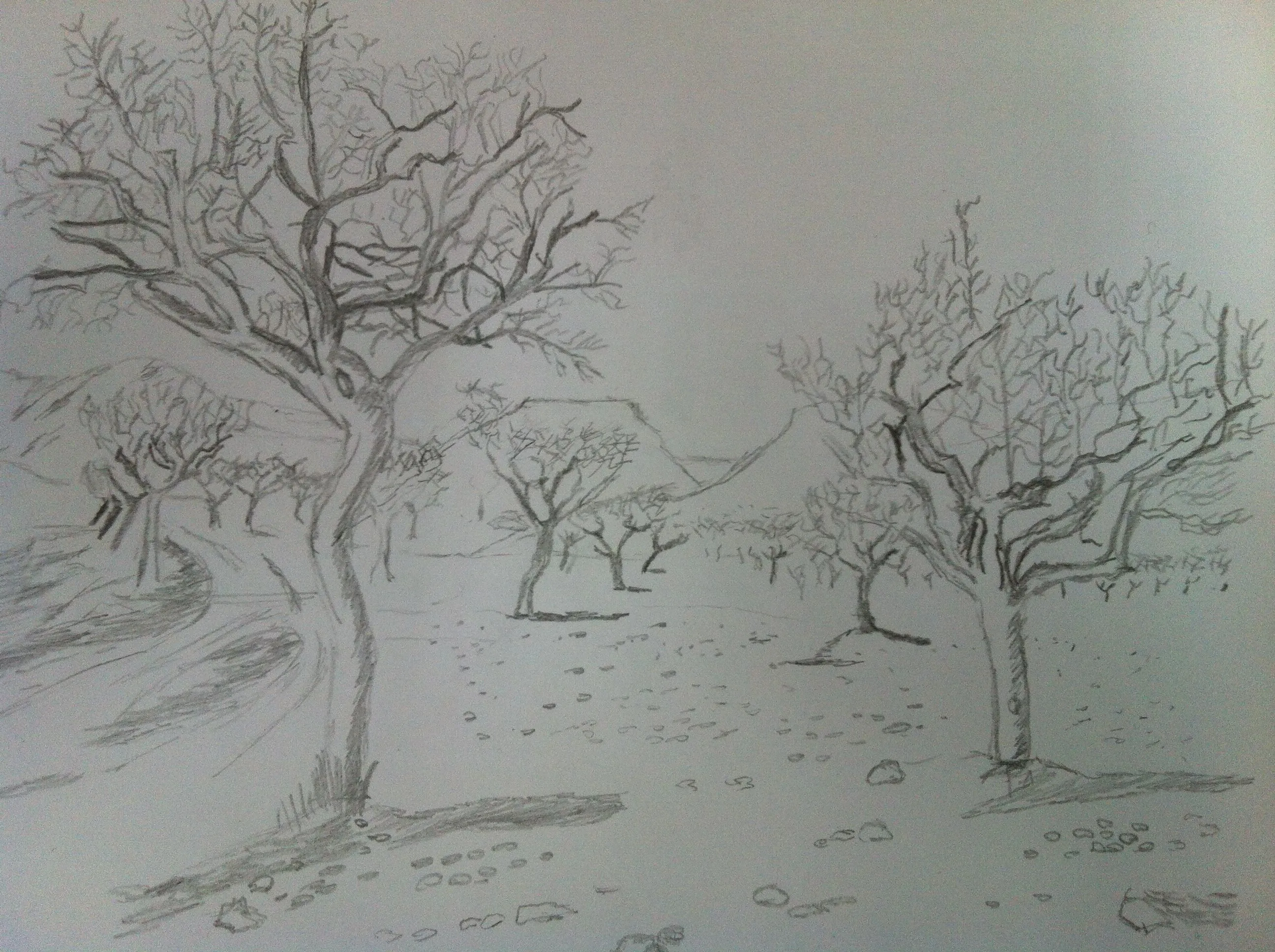 Dibujos de paisajes a lápiz | Entre nichos y bichos - El blog de ... Dibujos de paisajes a lápiz | Entre nichos y bichos - El blog de ...