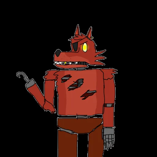 foxy el pirata [dibujo rapido] coloreado by extradrago174 on ...