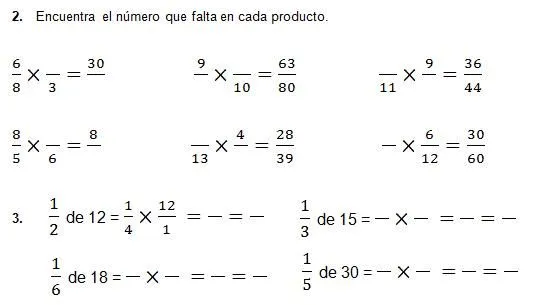Fracciones y números mixtos - Monografias.com Fracciones y números mixtos - Monografias.com