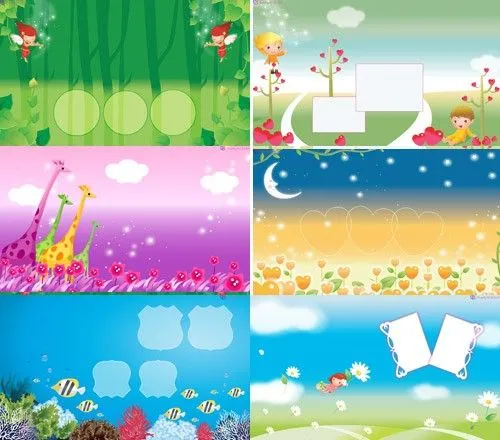 Frames Fundo Infantil Para Photoshop | Molduras e Photoshop