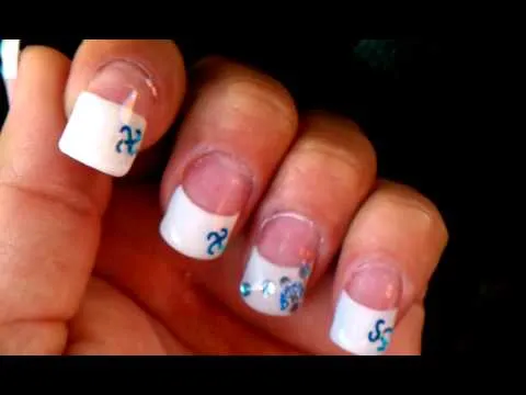 Frances estilo Unas De pato - YouTube Frances estilo Unas De pato - YouTube