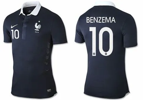 Francia tiene la camiseta más bonita del Mundial Brasil 2014