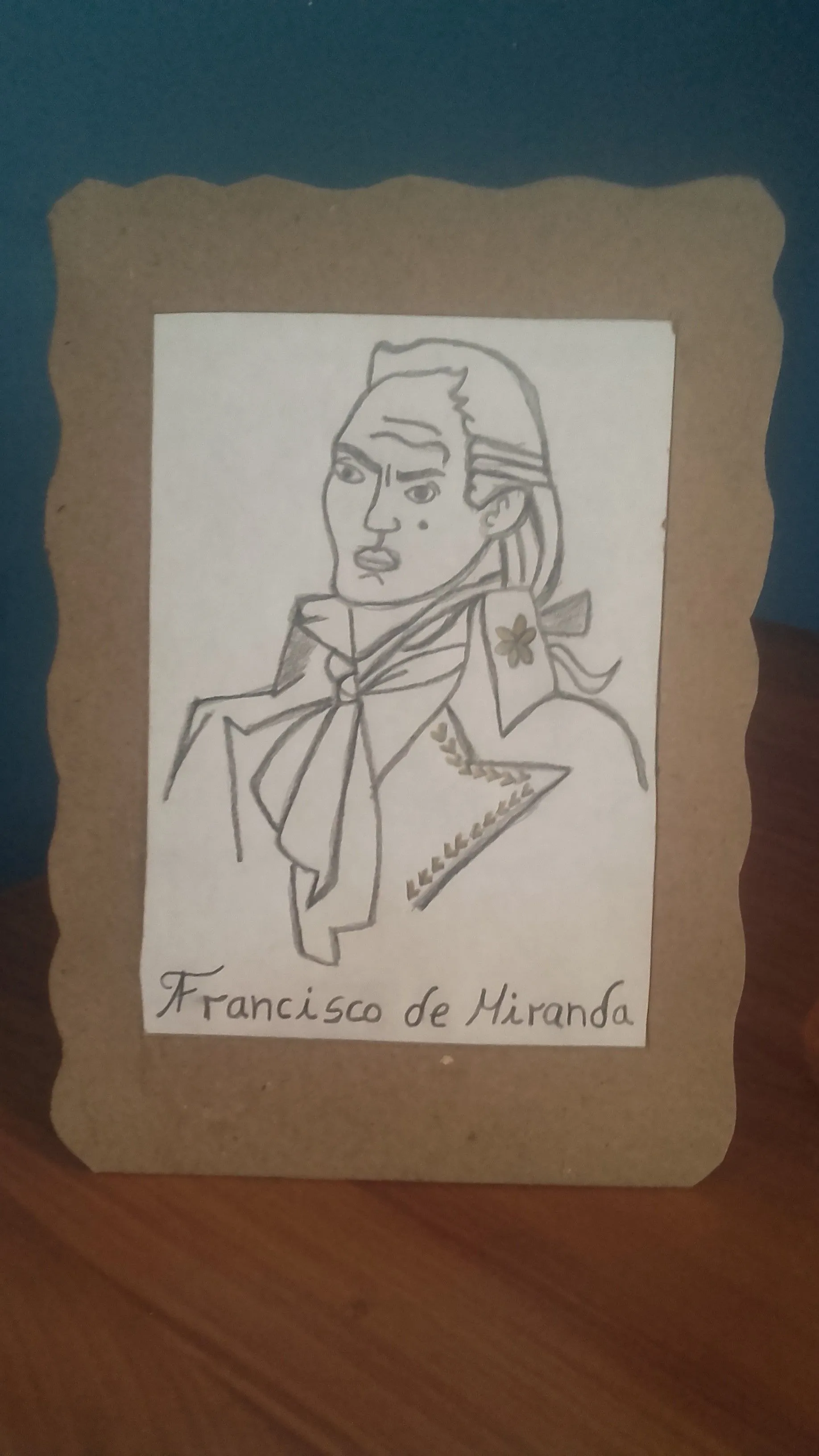 FRANCISCO DE MIRANDA...PORTARRETRATO. TRABAJO ESCOLAR. — Steemit FRANCISCO DE MIRANDA...PORTARRETRATO. TRABAJO ESCOLAR. — Steemit