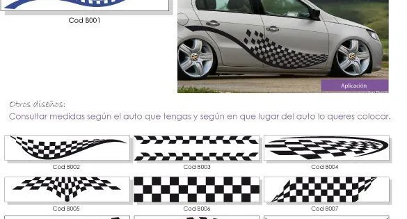 Franjas para autos tuning - Imagui | Cosas que comprar | Pinterest ...