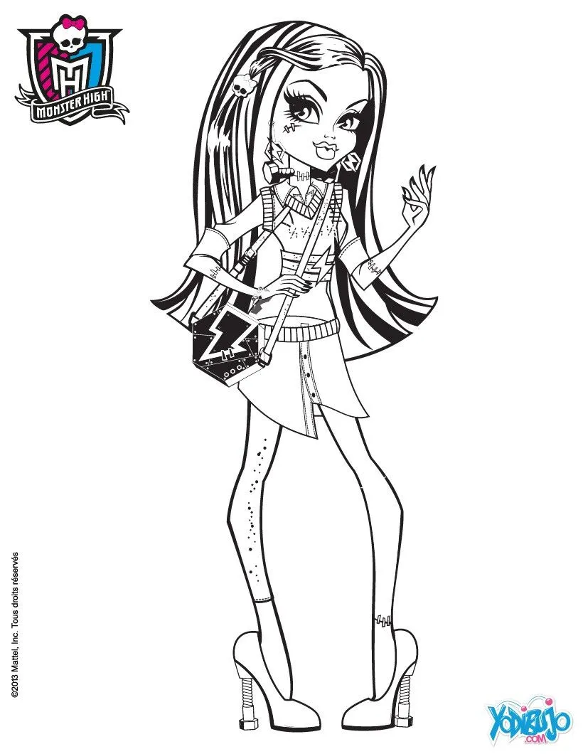 Frankie Stein Monster High Para Colorearjpg | Best Toddler Toys Frankie Stein Monster High Para Colorearjpg | Best Toddler Toys