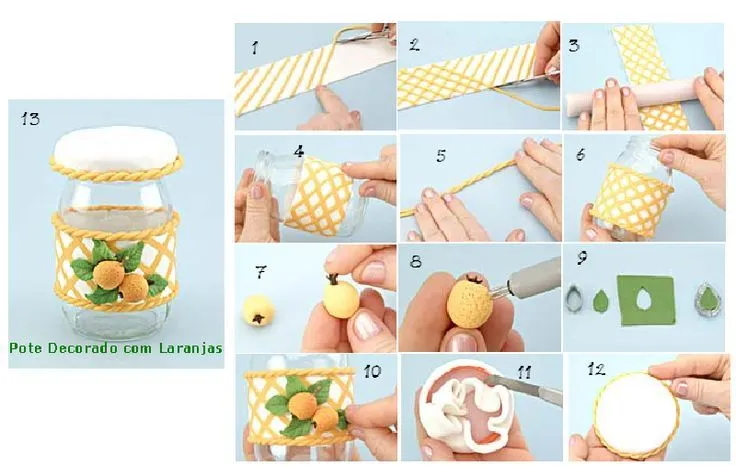 frasco decorado paso a paso | porcelana fria | Pinterest