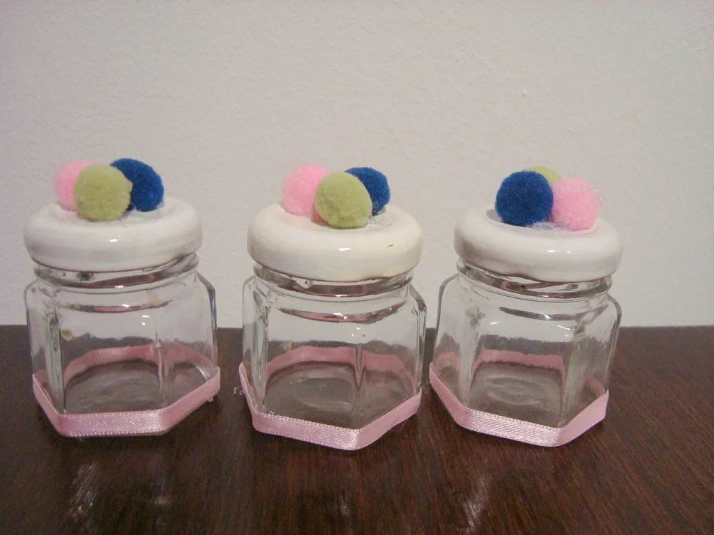 frascos de vidrio decorados | Aprender manualidades es facilisimo.