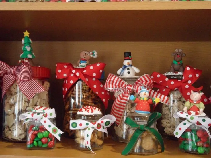 Frascos con galletas | Frascos Navidad | Pinterest | Search