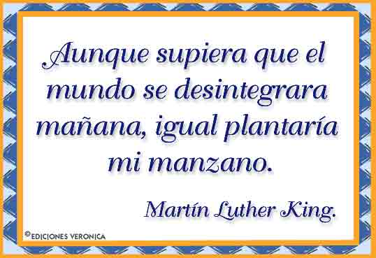 Frase de Martin Luther King, Frases Célebres, tarjetas