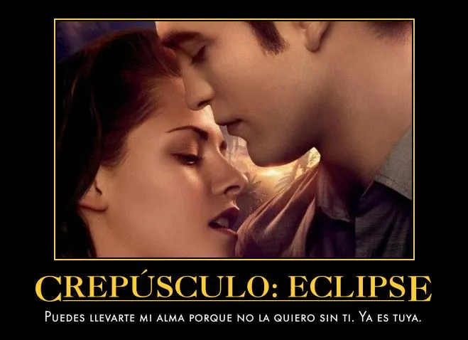 Frase de la pelicula Crepúsculo: Eclipse | Cinefila de Corazón ...