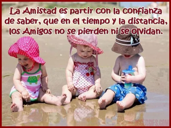 Tarjetas con Frases sobre los Amigos | BloggerGifs