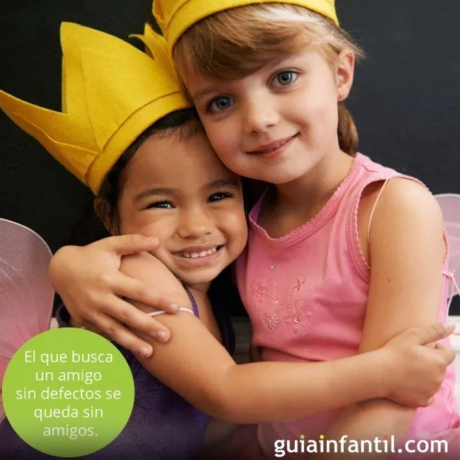 Frases de amistad para niños. Amigos en grupo - Frases de amistad ...