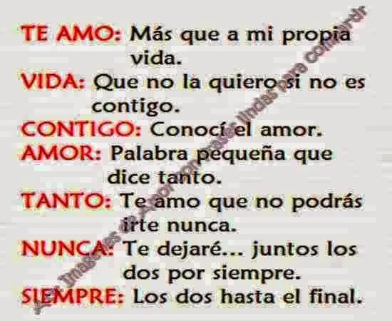Frases de amor bonitas para mi pareja ~ PENSAMIENTOS DE AMOR